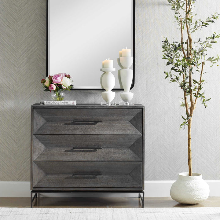 UTTERMOST KNOX ACCENT CHEST - Benches, Ottoman, Stools