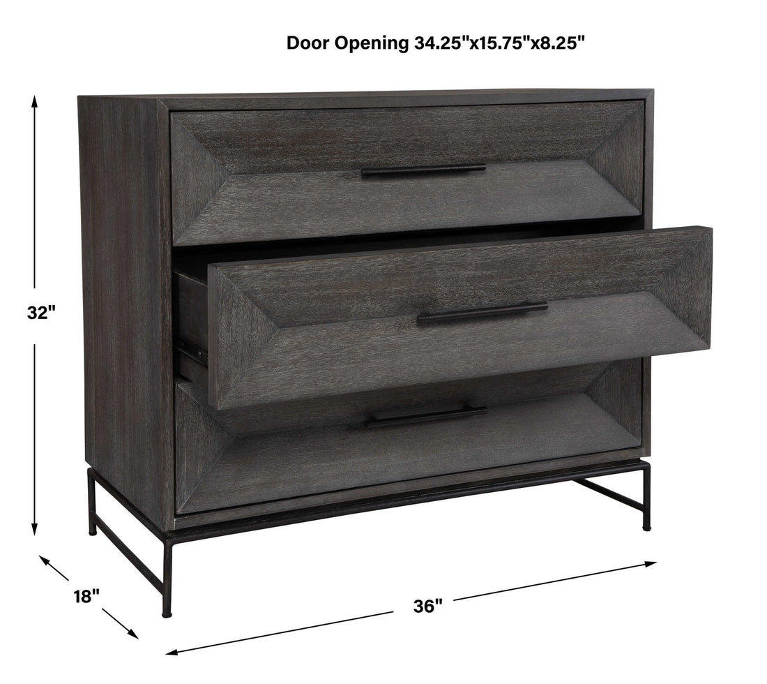 UTTERMOST Knox Accent Chest - Benches, Ottoman, Stools