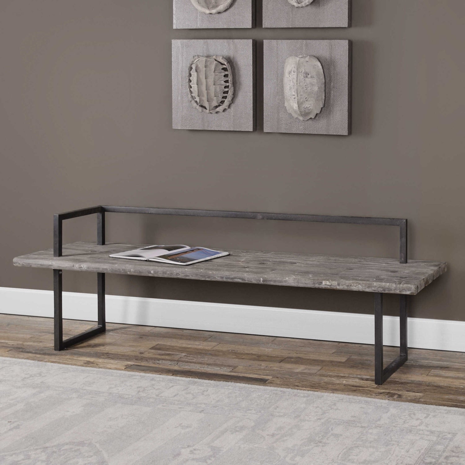 UTTERMOST HERBERT BENCH - Benches, Ottoman, Stools