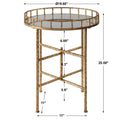 UTTERMOST TILLY BRIGHT ACCENT TABLE - Side