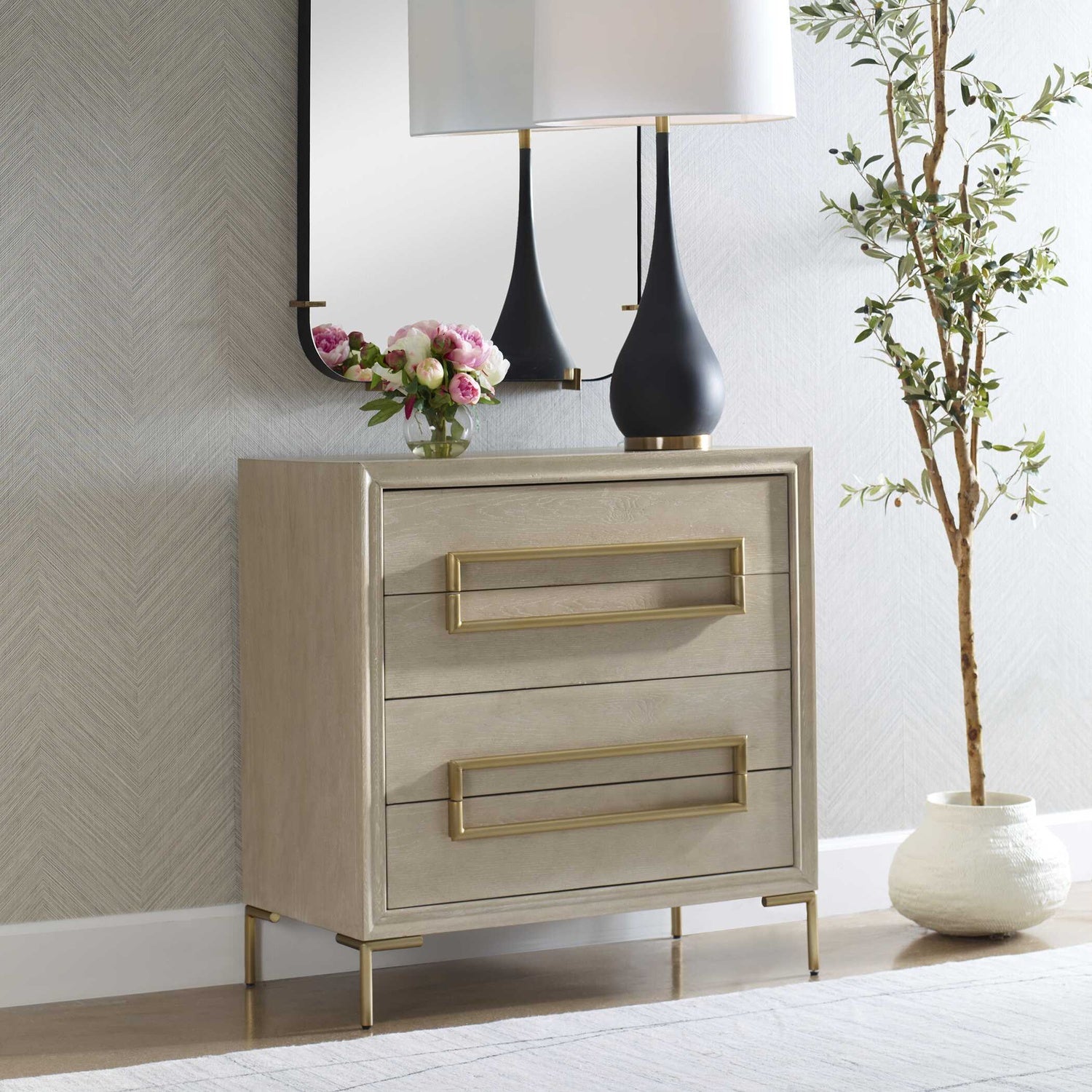 UTTERMOST Alessia Accent Chest - Benches, Ottoman, Stools