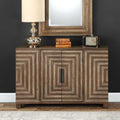 UTTERMOST LAYTON GEOMETRIC CONSOLE CABINET - Consoles