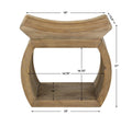 UTTERMOST CONNOR ACCENT STOOL - Benches, Ottoman, Stools
