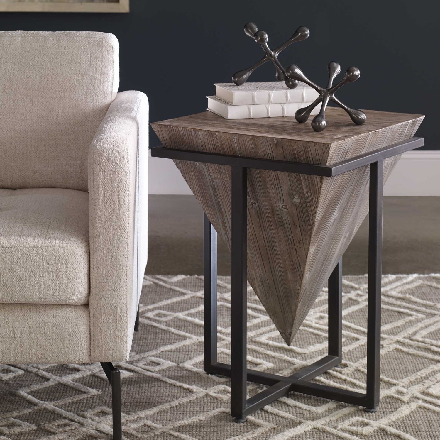 UTTERMOST Bertrand Accent Table - Side