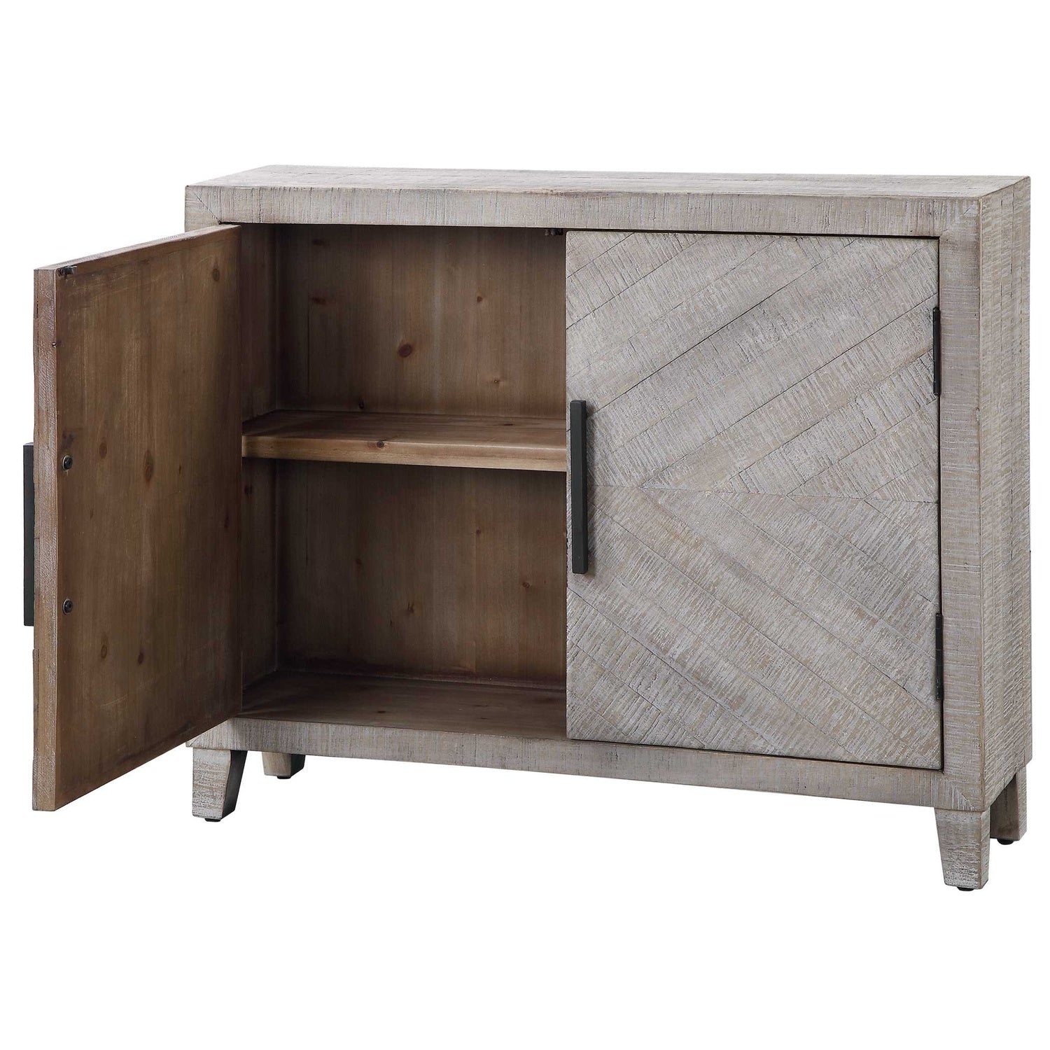 UTTERMOST ADALIND WASHED ACCENT CABINET - Cabinets & Bar