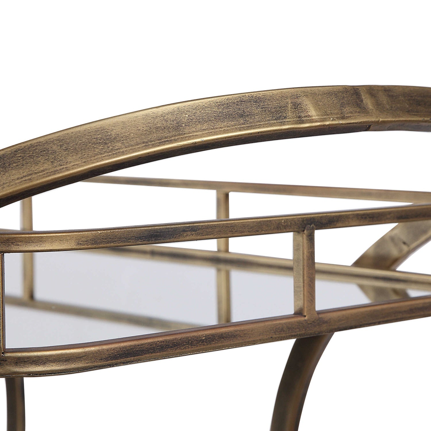 UTTERMOST STASSI SERVING CART - Cabinets & Bar