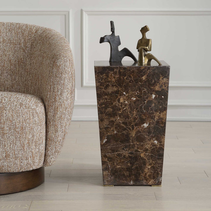 UTTERMOST Poe Accent Table - Side