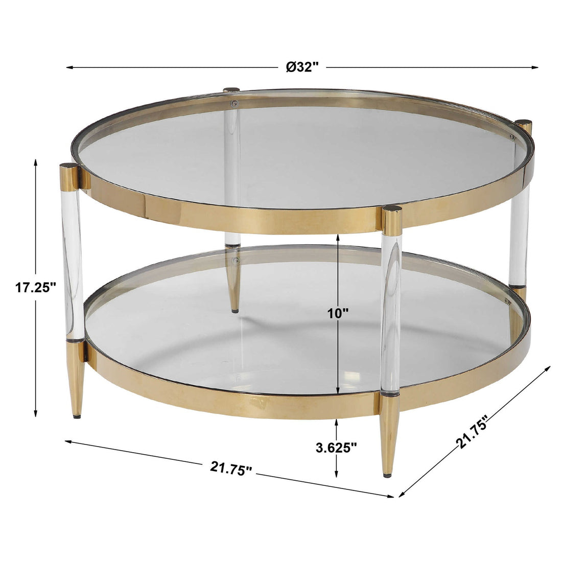 UTTERMOST KELLEN COFFEE TABLE - Coffee