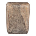 UTTERMOST Loophole Bleached Wash Accent Stool - Benches, Ottoman, Stools