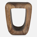 UTTERMOST LOOPHOLE BLEACHED WASH ACCENT STOOL - Benches, Ottoman, Stools