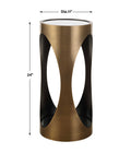 UTTERMOST Achilles Drink Table - Side