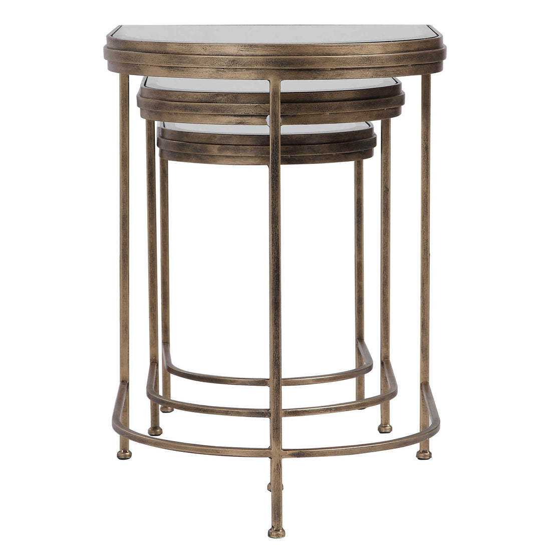 UTTERMOST INDIA NESTING TABLES - Side