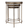 UTTERMOST INDIA NESTING TABLES - Side