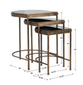 UTTERMOST INDIA NESTING TABLES - Side