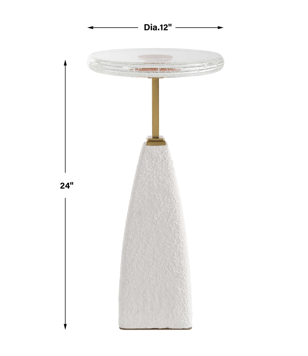 UTTERMOST Sora Drink Table - Side