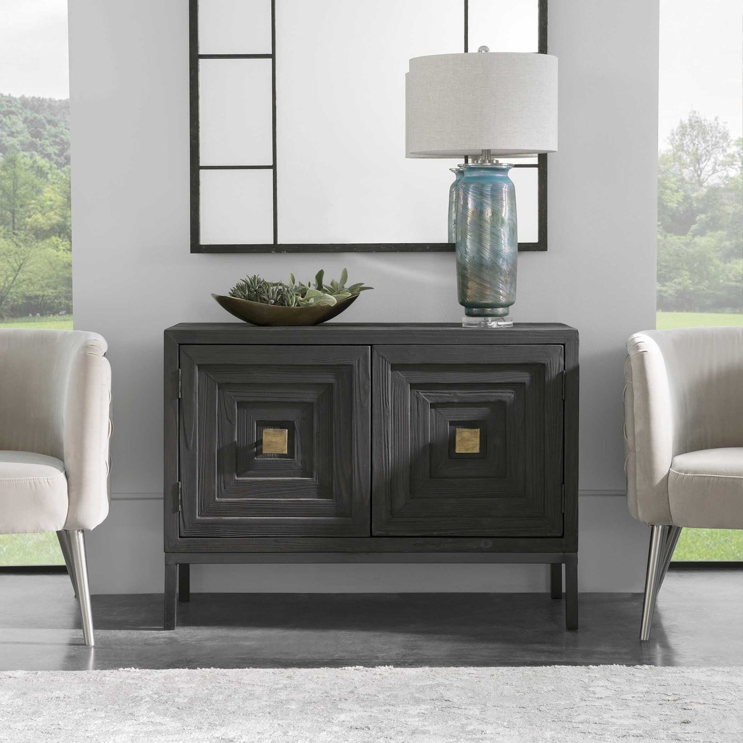 UTTERMOST Aiken 2 Door Cabinet - Cabinets & Bar