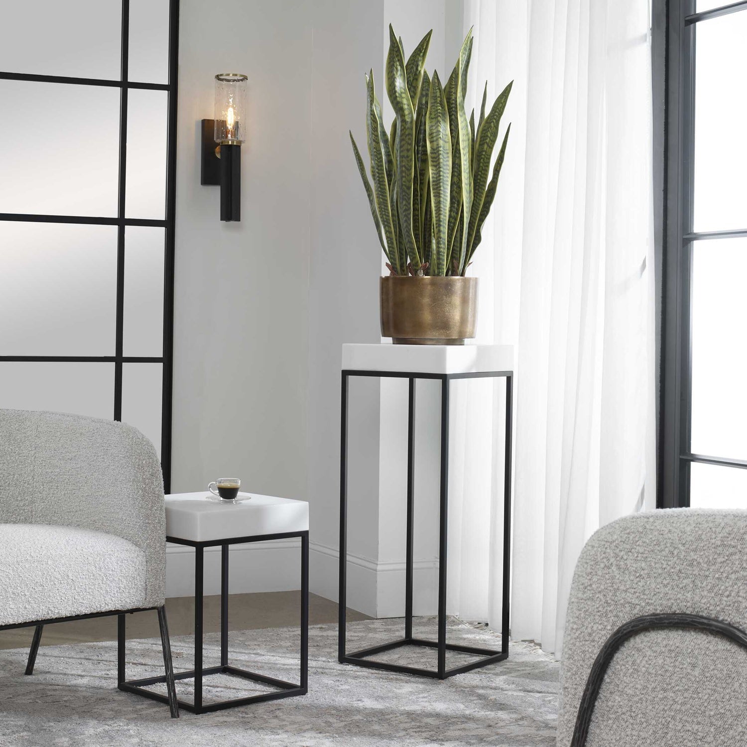 UTTERMOST GAMBIA PLANT STAND - Decorative Accents