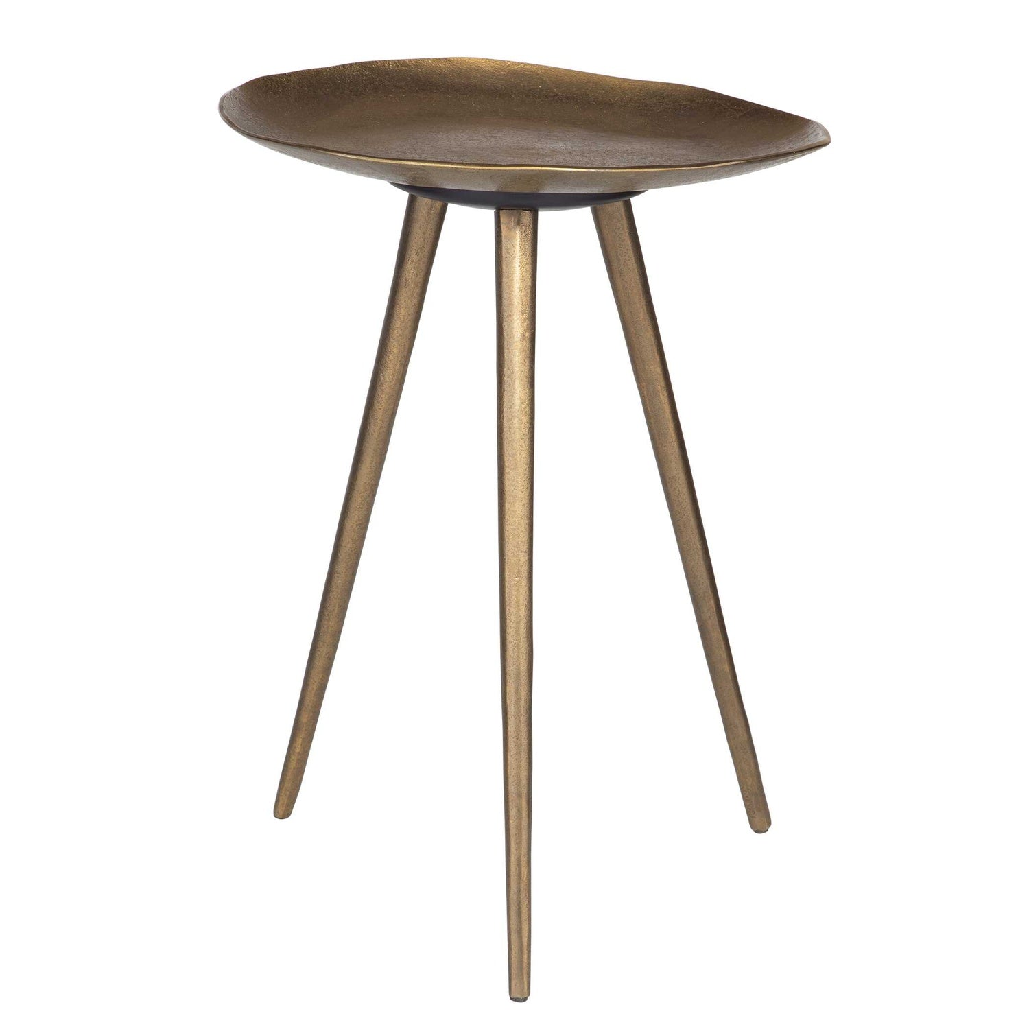 UTTERMOST Lily Pad Accent Table - Side