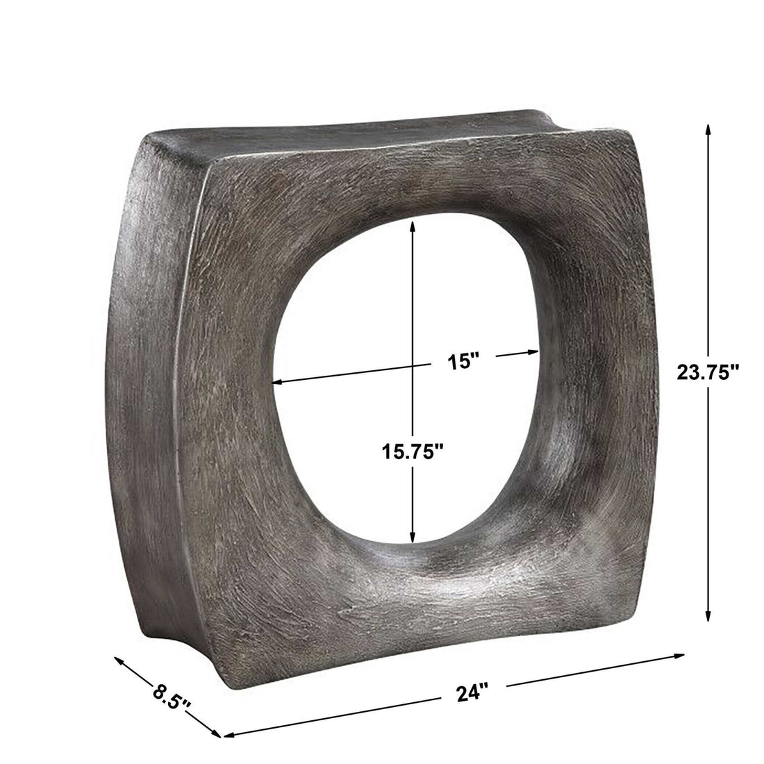 UTTERMOST VALIRA MODERN ACCENT TABLE - Side
