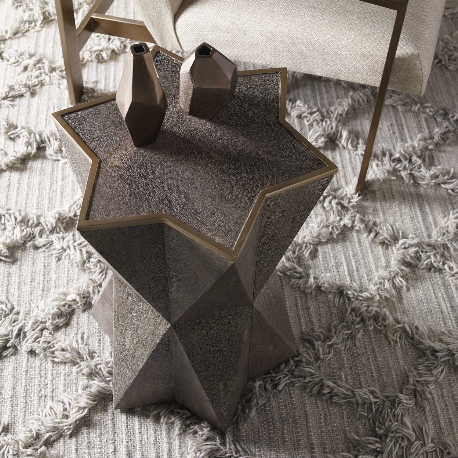 UTTERMOST CAPELLA ACCENT TABLE - Side