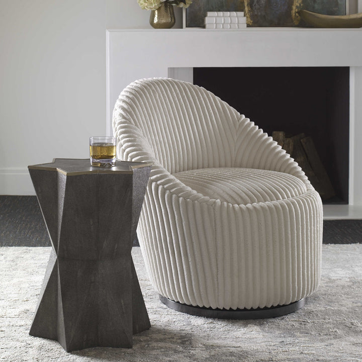UTTERMOST CAPELLA ACCENT TABLE - Side