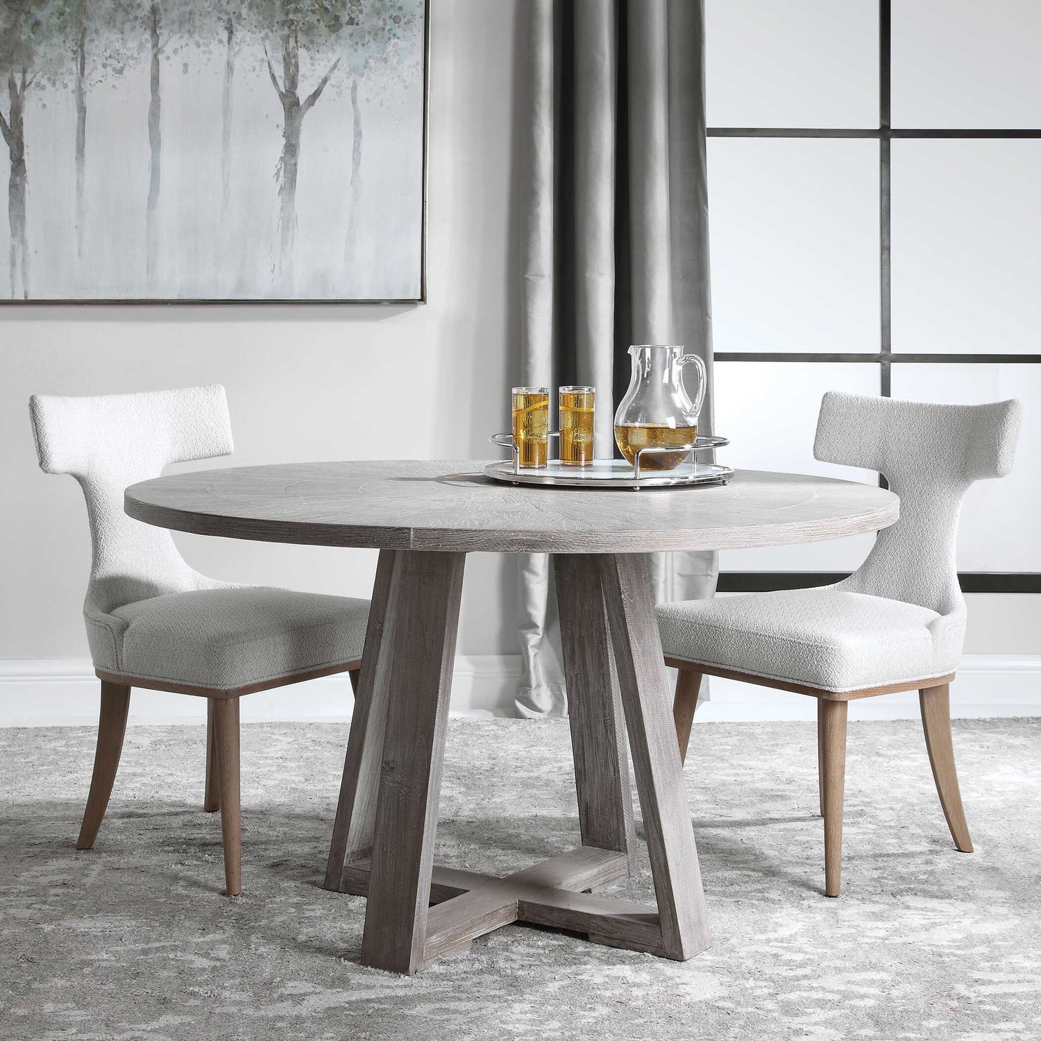 UTTERMOST GIDRAN DINING TABLE - Dining Tables