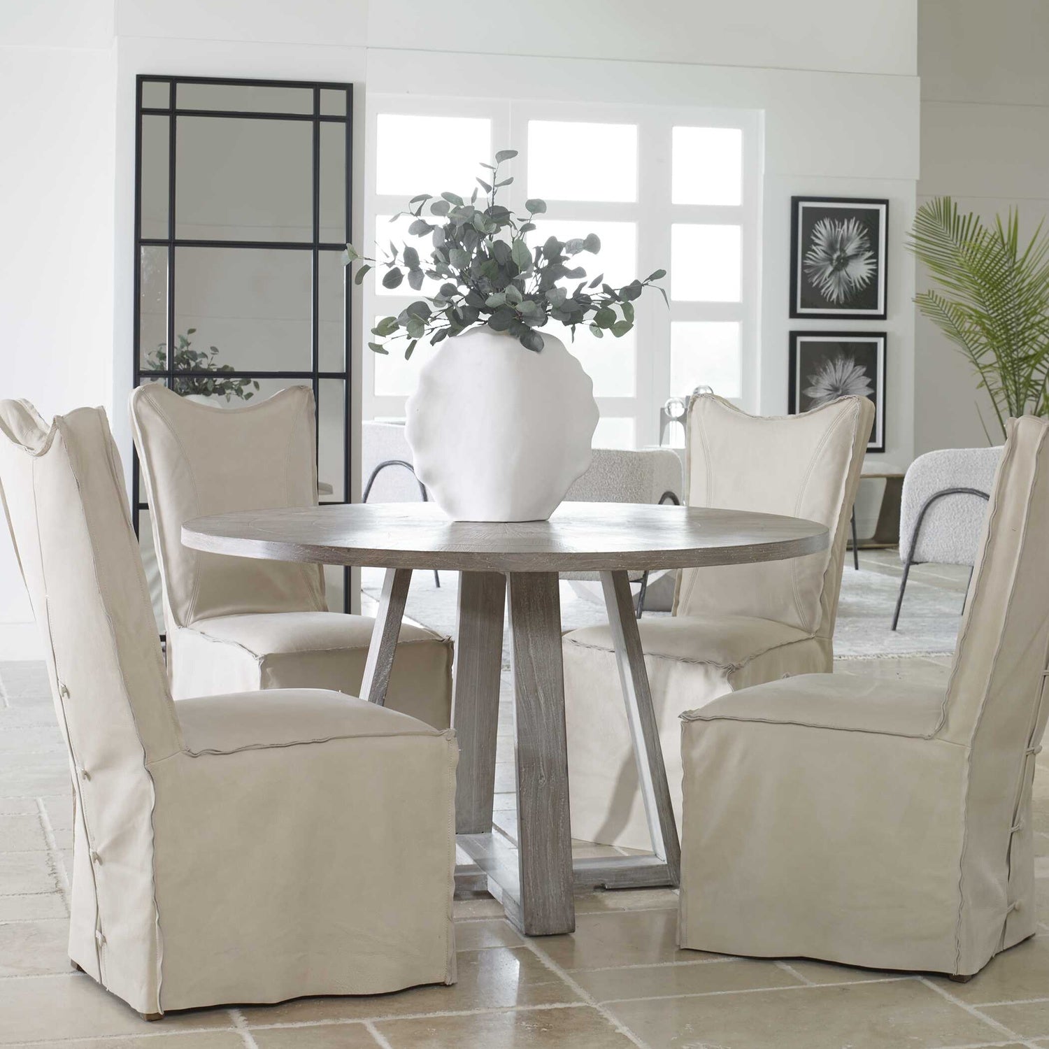 UTTERMOST GIDRAN DINING TABLE - Dining Tables