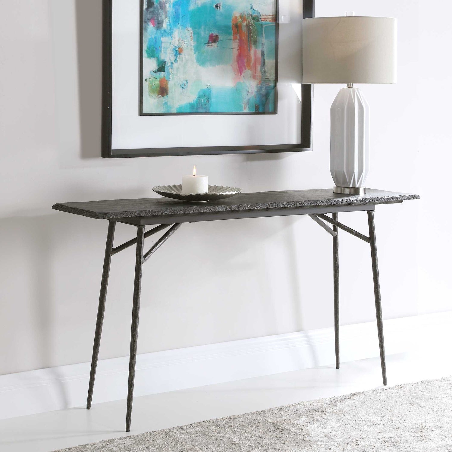 UTTERMOST KADUNA SLATE CONSOLE TABLE - Consoles