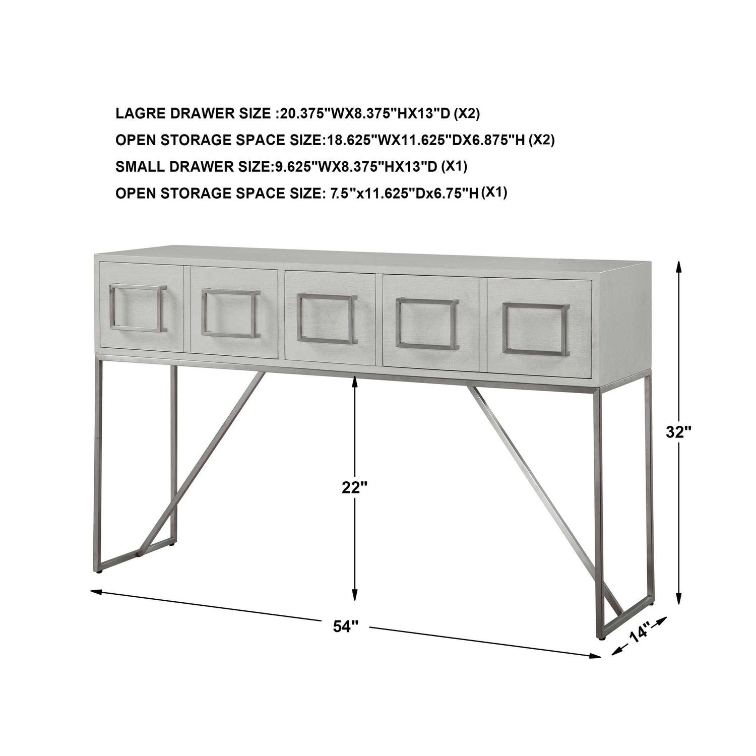 UTTERMOST ABAYA CONSOLE TABLE - Consoles