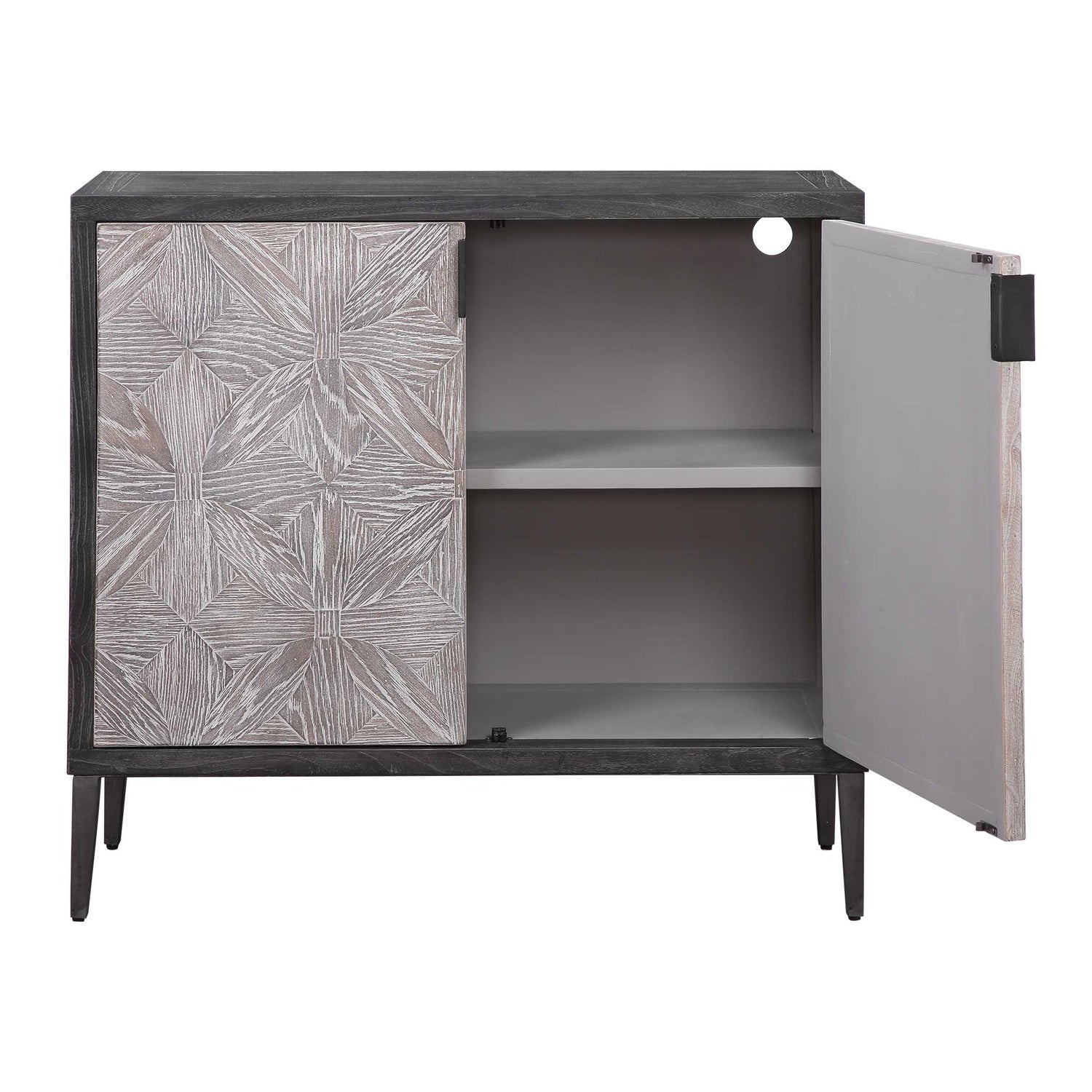 UTTERMOST LAURENTIA 2 DOOR ACCENT CABINET - Cabinets & Bar