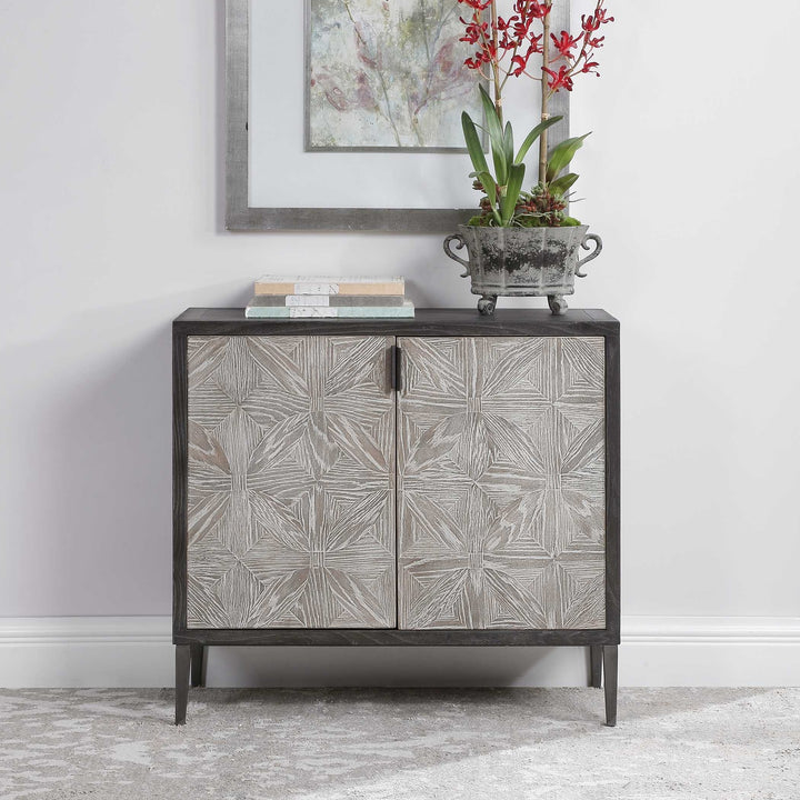 UTTERMOST LAURENTIA 2 DOOR ACCENT CABINET - Cabinets & Bar