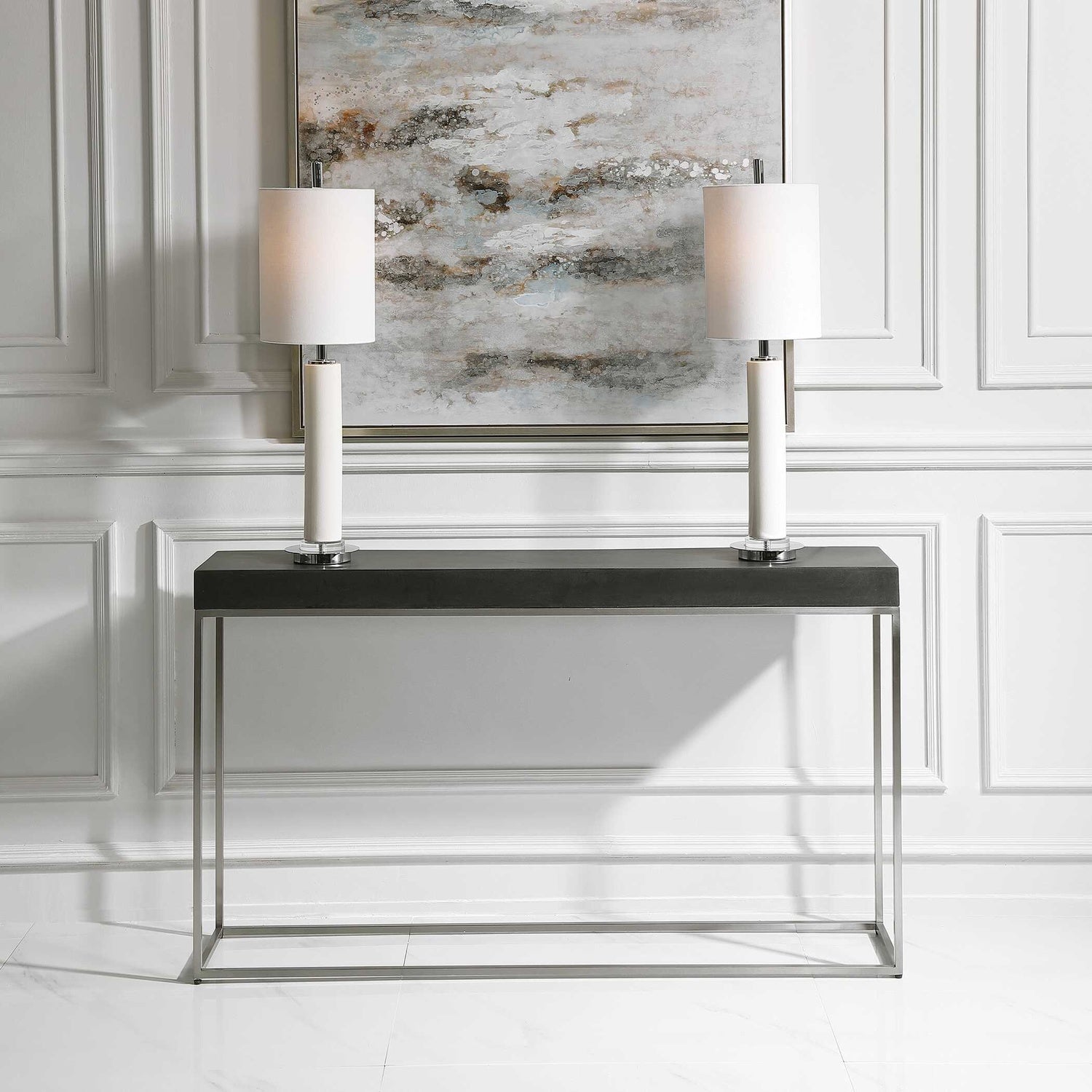UTTERMOST JASE CONCRETE CONSOLE TABLE - Consoles