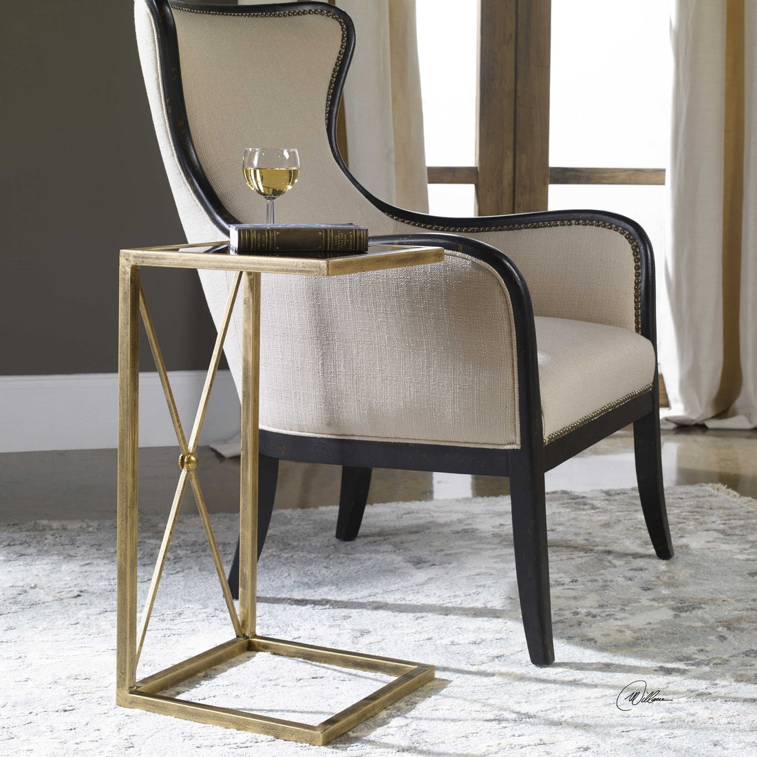 UTTERMOST Zafina Accent Table - Side