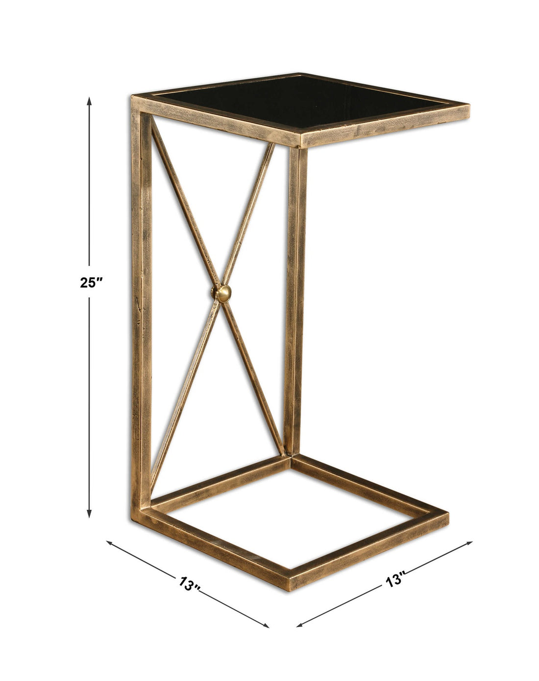 UTTERMOST ZAFINA ACCENT TABLE - Side