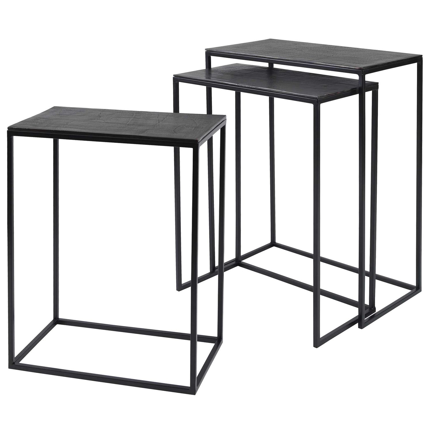 UTTERMOST Coreene Nesting Tables Set Of 3 - Side