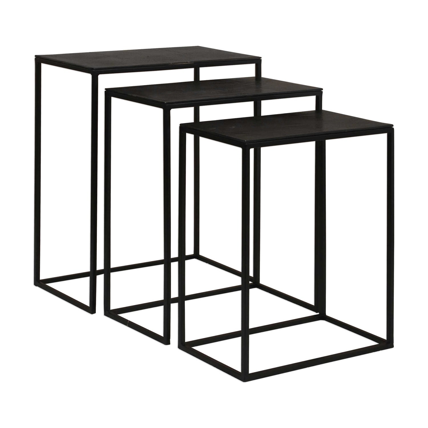 UTTERMOST COREENE NESTING TABLES - Side