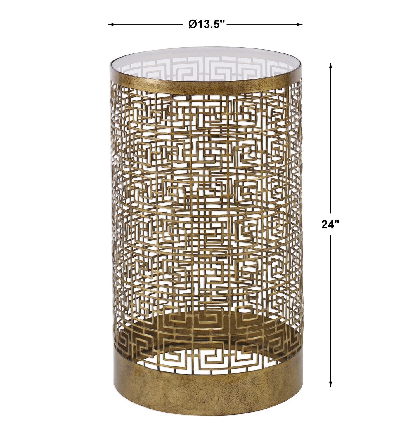 UTTERMOST Algernon Accent Table - Side