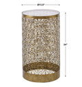 UTTERMOST ALGERNON ACCENT TABLE - Side