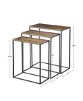 UTTERMOST COREENE NESTING TABLES - Side