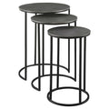 UTTERMOST ERIK METAL NESTING TABLES - Side