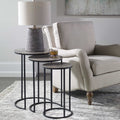 UTTERMOST ERIK METAL NESTING TABLES - Side