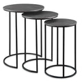 UTTERMOST ERIK METAL NESTING TABLES - Side