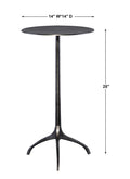 UTTERMOST Beacon Industrial Accent Table - Side
