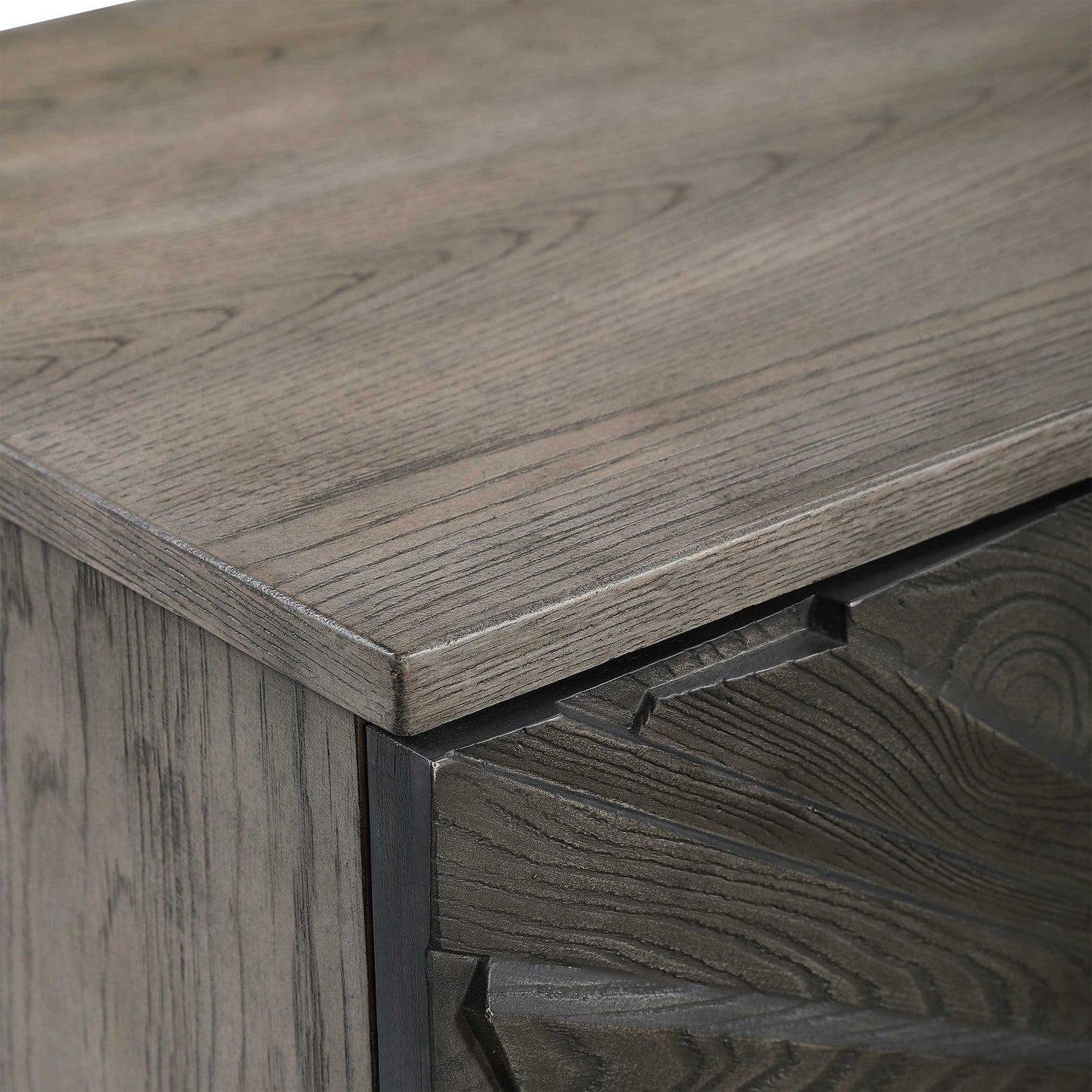 UTTERMOST SHIELD 2 DOOR CABINET - Cabinets & Bar