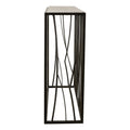 UTTERMOST REED TRAVERTINE CONSOLE TABLE - Consoles