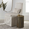 UTTERMOST ADRINA DRUM ACCENT TABLE - Side