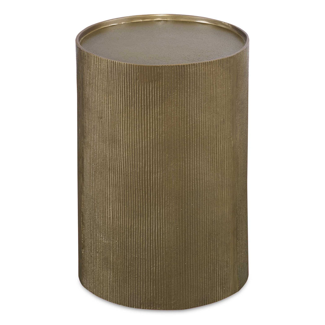 UTTERMOST ADRINA DRUM ACCENT TABLE - Side
