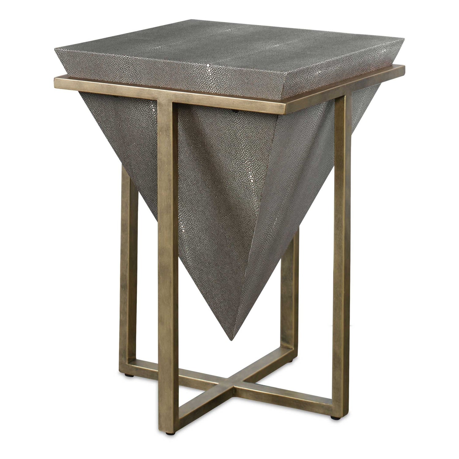 UTTERMOST BERTRAND ACCENT TABLE - Side