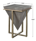 UTTERMOST BERTRAND ACCENT TABLE - Side