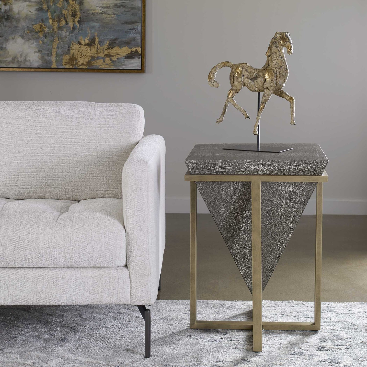 UTTERMOST Bertrand Accent Table - Side